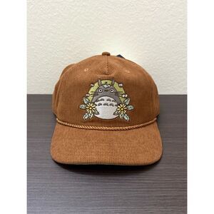 Studio Ghibli My Neighbor Totoro Embroidered Corduroy Snapback Hat